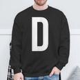 Letter D Spell Out Team Name Business Family Photo Sweatshirt Gifts for Old Men