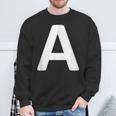 Letter A Sweatshirt Geschenke für alte Männer