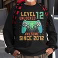Level 12 Unlocked 12Th Birthday 12 Year Old Gamer Bday Sweatshirt Gifts for Old Men