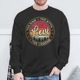 Levi The Man The Myth The Legend Personalized Name Sweatshirt Gifts for Old Men