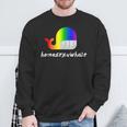Lgbt Pride Homosexuwhale Lgbtq Gay Lesbian Queer Sweatshirt Gifts for Old Men
