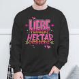 Liebe Vergeht Hektar Ist Ist Landwirt Sweatshirt Geschenke für alte Männer