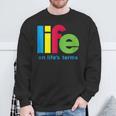 Life On Life's Terms Aa Na Sobriety Recovery Sweatshirt Gifts for Old Men