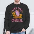 Long Live Western Country Southern Cowgirl Sweatshirt Gifts for Old Men