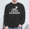 Loon Ranger Bird Watching Sweatshirt Gifts for Old Men