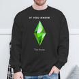 Los Sims Crecidos Camisa de entrenamiento Regalos para ancianos