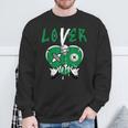 Loser Lover Drip Heart Lucky Green 3S Matching For Women Sweatshirt Gifts for Old Men