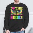 I Love The 2000'S Theme Party Costume 00S Outfit Early 2000S Sweatshirt Gifts for Old Men