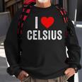 I Love Celsius Sweatshirt Gifts for Old Men