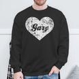 I Love Gary Cute Indiana Hometown Sweatshirt Gifts for Old Men
