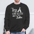 Love My Girls Scout Tribe Scout Leader Scout Spirit Scout Sweatshirt Gifts for Old Men