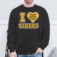 I Love Tigers Tigercat Tiger Sweatshirt Gifts for Old Men
