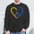 Love World Down Syndrome Awareness Day 3 Arrows In Heart Sweatshirt Gifts for Old Men