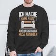 Lustiger Drechsel Spruch Drechseln Drechselbank Woodturning S Sweatshirt Geschenke für alte Männer