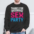 Lustiges Gender Enthüllungs Gender Reveal Sweatshirt Geschenke für alte Männer