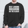 Lustiges Makkaroni-Kostüm Mac- Und Käse-Outfits Sweatshirt Geschenke für alte Männer