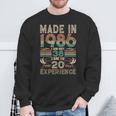 Made In 1986 I Am Not 38 I Am 18 With 20 Years Of Experience Sweatshirt Gifts for Old Men