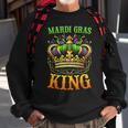 Mardi Gras King Carnival Costume Sweatshirt Gifts for Old Men