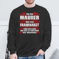 Mason And No Frauenarzt Idea Work Sweatshirt Geschenke für alte Männer