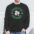 Master Of The Irish Goodbye St Patrick's Day Sweatshirt Gifts for Old Men