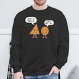 Math Graphic Figures And Shapes You're So Pointless Sweatshirt Gifts for Old Men