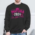 Matura 2024 Ich Habe Fertig Matura 2024 Sweatshirt Geschenke für alte Männer