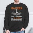 Maurer Top Zustand 60 Jahre Old Masonry Sweatshirt Geschenke für alte Männer