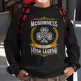 Mcguinness Irish Name Vintage Ireland Family Surname Sweatshirt Gifts for Old Men