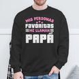 Meine Lieblingspersonen Ich Rufe Papa Für Eltern An Sweatshirt Geschenke für alte Männer