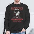 Meischer Butcher Knead Meat Like Animals Sweatshirt Geschenke für alte Männer