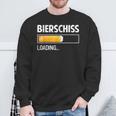 Men's Bierschiss Saufen Bier Malle Witz Saying Black Sweatshirt Geschenke für alte Männer