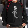 Mermaid Zombie Bones Skull Dead Sweatshirt Gifts for Old Men