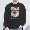 Merry Christmas Corgi Santa Dog Ugly Christmas Sweater Sweatshirt Gifts for Old Men