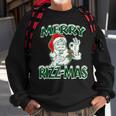 Merry Rizz-Mas Sweatshirt Gifts for Old Men