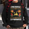 Merry Spinmas Spin-Bike Ugly Christmas Xmas Party Sweatshirt Gifts for Old Men