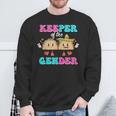 Mexican Gender Reveal Keeper Of The Gender Taco Sweatshirt Gifts for Old Men