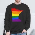 Minnesota Gay Pride Sweatshirt Gifts for Old Men