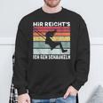 Mir Reicht's Ich Geh Swinging Retrointage Swing Sweatshirt Geschenke für alte Männer