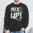 Mix It Up Disc Dj Headphone Music Sound Sweatshirt Gifts for Old Men