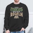 Mole Hills Insect Eater Gardener Mole Sweatshirt Geschenke für alte Männer