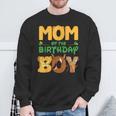 Mom And Dad Birthday Boy Lion Family Matching Sweatshirt Gifts for Old Men