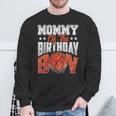Mommy Basketball Birthday Boy Family Baller B-Day Party Sweatshirt Gifts for Old Men