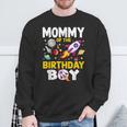 Mommy Of The Birthday Boy Space Bday Party Celebration Sweatshirt Gifts for Old Men