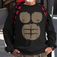 Monkey Gorilla Costume Animal Belly Fancy Dress Boys Men Sweatshirt Gifts for Old Men