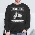 Moped Driver Hard Hardener Scooter Fahrt Er Moped Slogan Sweatshirt Geschenke für alte Männer