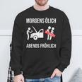 Morgens Ölich Abends Fröhlich Mechanic Mechatronics Sweatshirt Geschenke für alte Männer