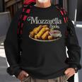 Mozzarella Sticks 90'S Mozzarella Stick Lover Bread Sweatshirt Gifts for Old Men