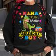 Nana Of The Birthday Boy T-Rex Rawr Dinosaur Birthday Boy Sweatshirt Gifts for Old Men