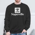 Naperville Illinois Sweatshirt Gifts for Old Men