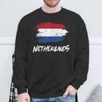 Netherlands Flag Netherlands Flag Holland Fan Sweatshirt Geschenke für alte Männer